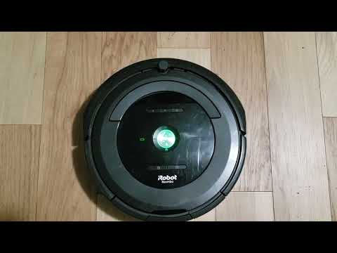 Demo of an iRobot Roomba 680