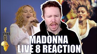 MADONNA - LIVE 8 PERFORMANCE REACTION