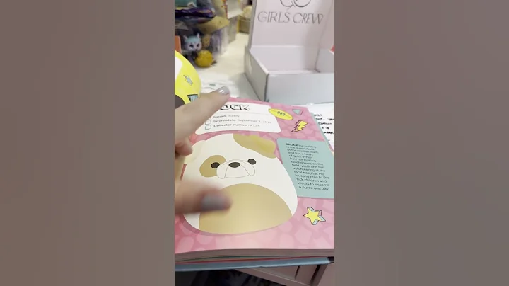 Mystery Mail 118 (Girls Crew) #mail #girlscrew #squishmallows #unboxing #blindpack