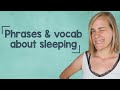 German Lesson (116) - Sleeping: Vocab, Phrases and Listening Comprehension - A2-B2