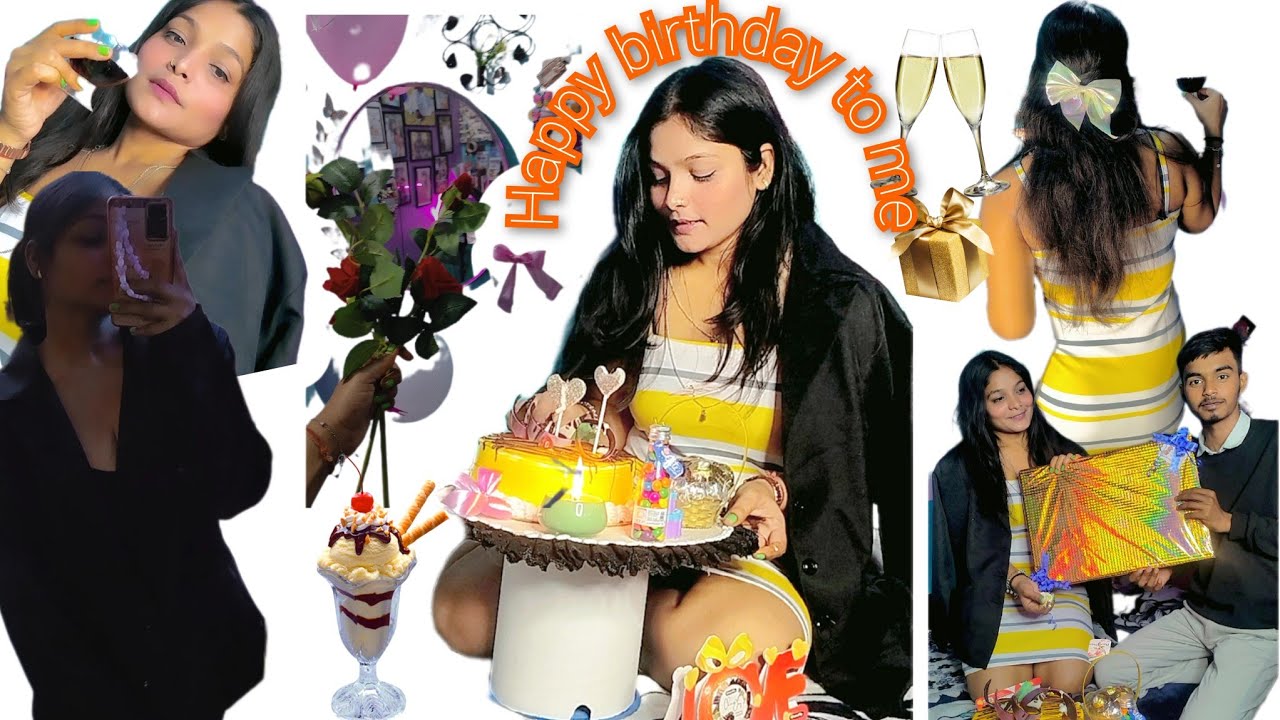 Happy birthday to me🎂🍬🎉 ! unexpected birthday celebration 🥳🎈#birthday # ...
