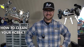 HOW TO CLEAN YOUR 8TH SCALE NITRO BUGGY (RC8B4.1)