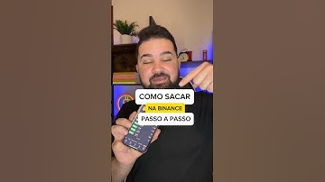 Como sacar dinheiro na Binance passo a passo