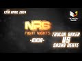 Nrg fight night  fight 18  taylor baker v sasha neate  boxing