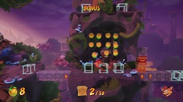Crash Bandicoot 4 - Bonus Level Guide - Dino Dash