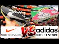 Nike Outlet VS Adidas Outlet! WHICH STORE has BETTER CHEAP SNEAKERS?