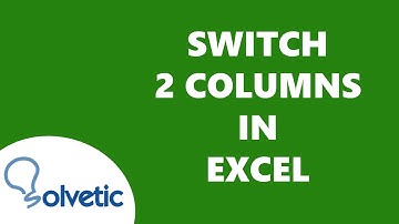 How to Switch Two Columns in Excel ✅✅
