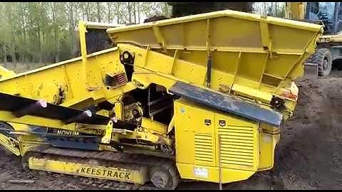 Keestrack K4 screening soil