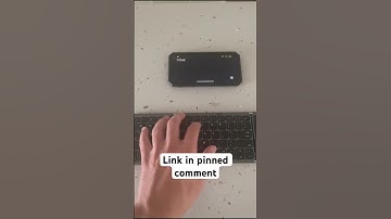 Wireless foldable keyboard #shorts