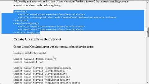 Java Web Programming with Eclipse: Item Management, Create Page