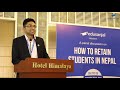 Tankeshwar acharya bidur ceo of edusanjal on how to retain students in nepal