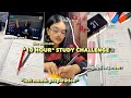 *10 hour* study vlog📚 last month preparation, aesthetic study vlog, study motivation, score 90+