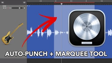 Logic Pro - Auto-Punch + The Marquee Tool