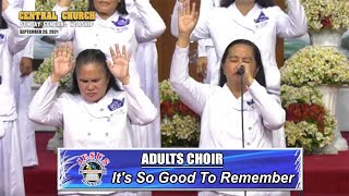 JMCIM | It's So Good To Remember | Adults Choir | September 26, 2021