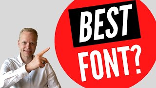 What is the best font for self-published book?