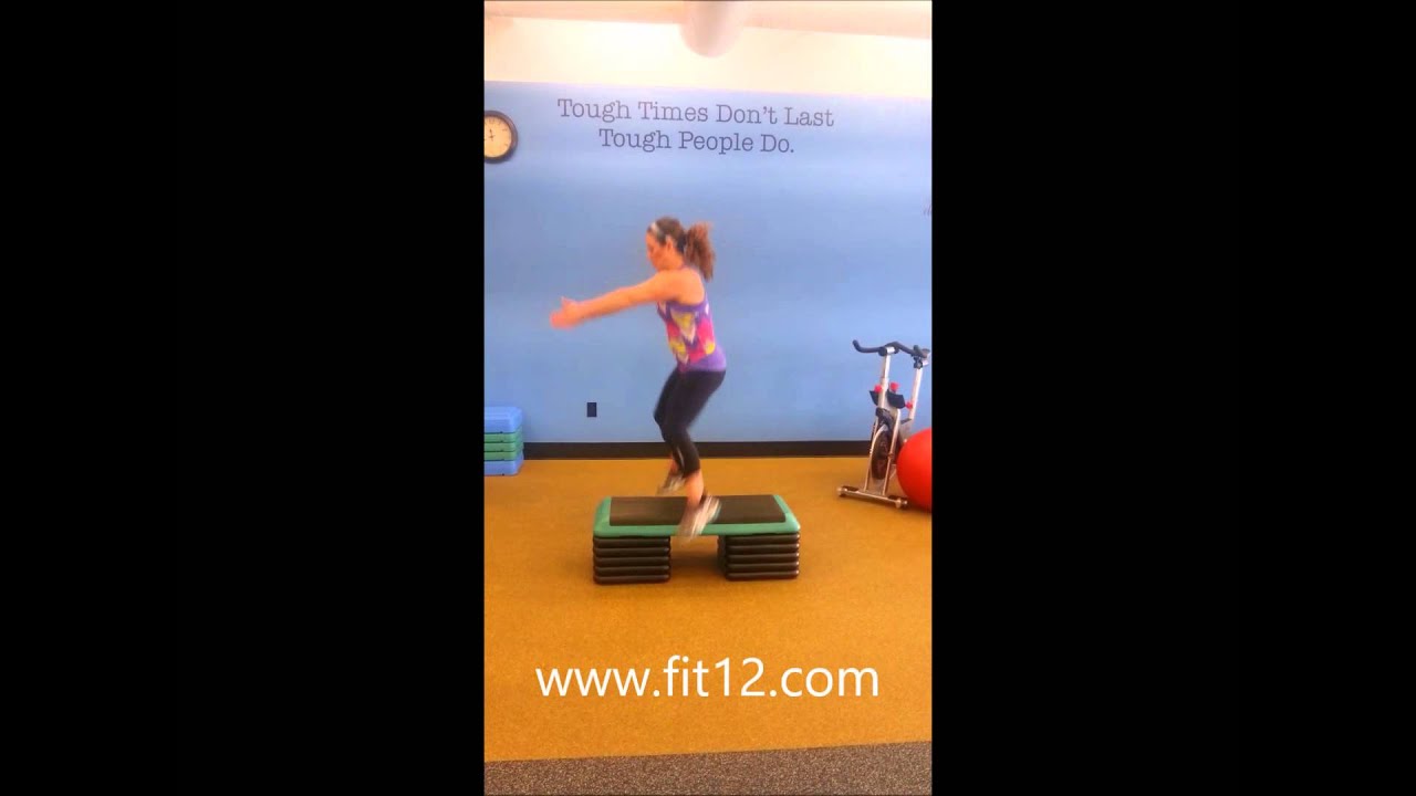 Straddle Squat Jumps by Amanda Kelly at Fit12 YouTube