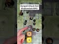 Ranged Attack Roll - Shadowdark RPG