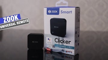 Zook Smart Clicker - A Universal Remote Control With Alexa Features!
