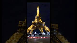 Eiffel Tower Sunset And After Dark