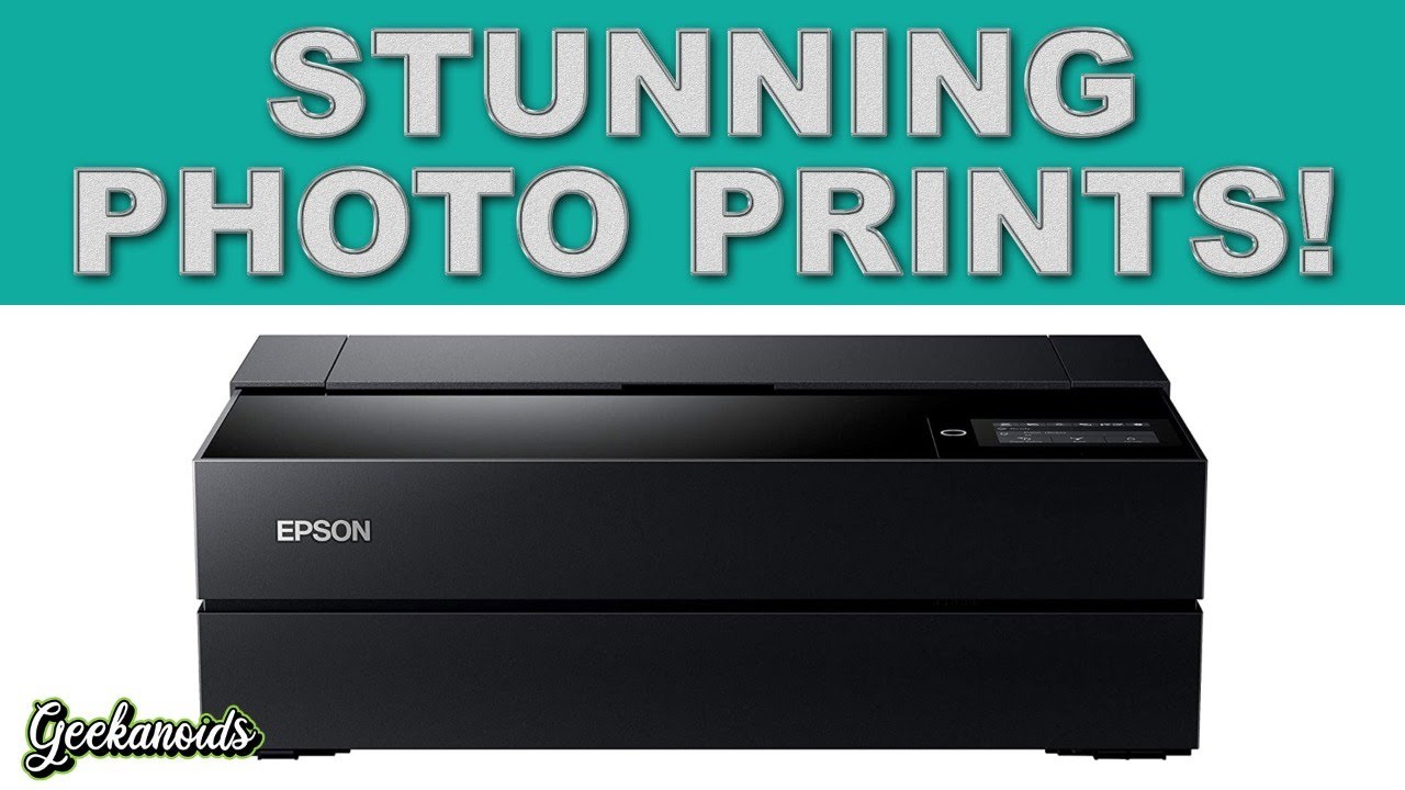 Epson SureColor SC-P900 A2+ Printer Review - YouTube