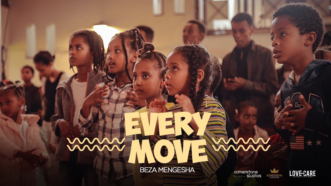 Beza Mengesha @ Kingdom Sound Worship Morning 2024 ''Every Move" Original Song By Hillsong Kids