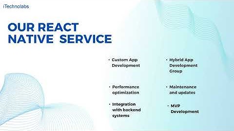 The Ultimate Guide to #React Native App Development Services | iTechnolabs  | # React Native