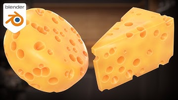Procedural Cheese Material 🧀 (Blender Tutorial)