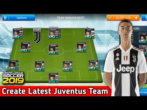 How To Create Juventus Team In Dream League Soccer 2019