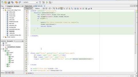 Validação de Formulário com Java Script