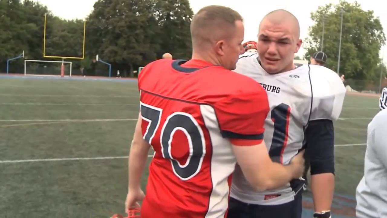 U.S. Military Airman Surprises Son At His Football Game (Emotional Version) Surprise!