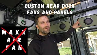 SOD A MAXXAIR FAN - Clever DIY Fans -  VW CRAFTER VAN BUILD Vanlife UK Van Tour