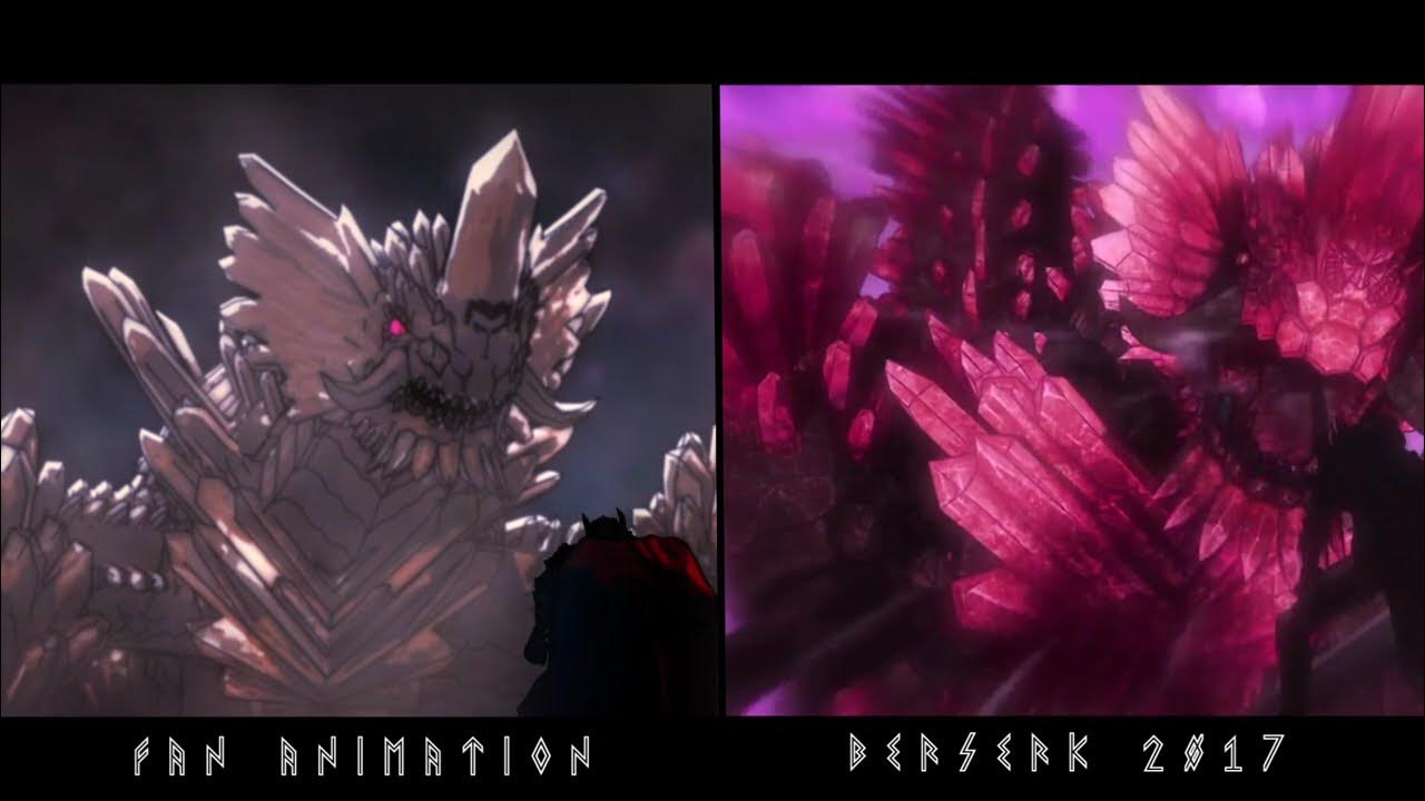 Berserk Anime vs Fan Animation 