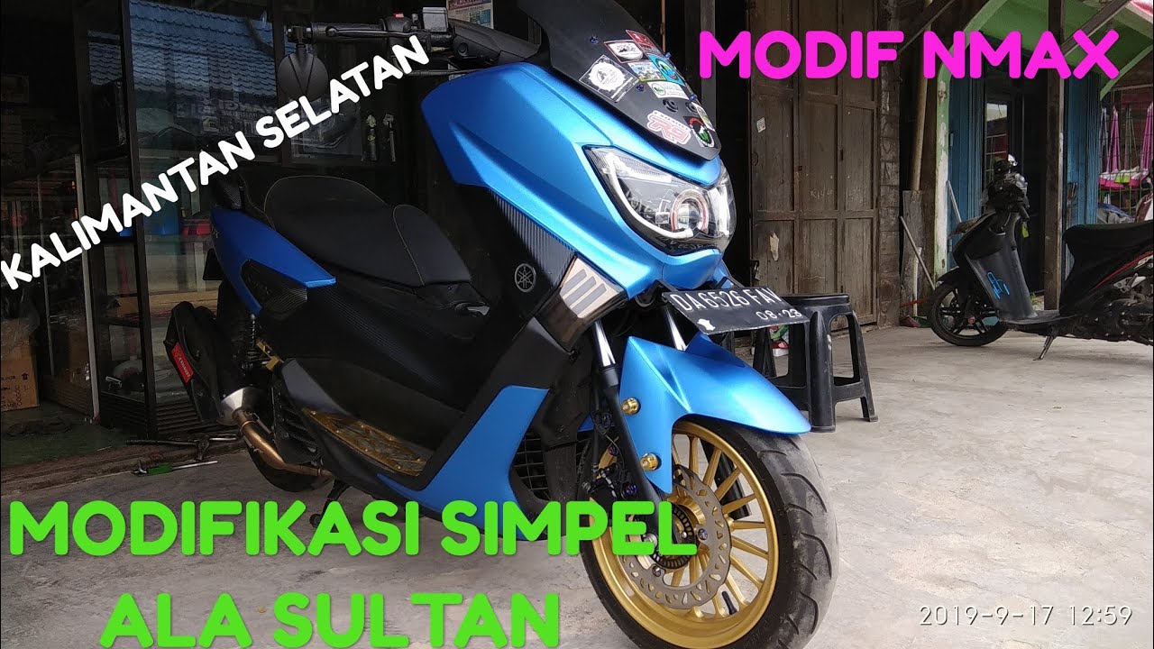  Modifikasi  Yamaha  Nmax  Simpel DAn Elegan nmax  YouTube