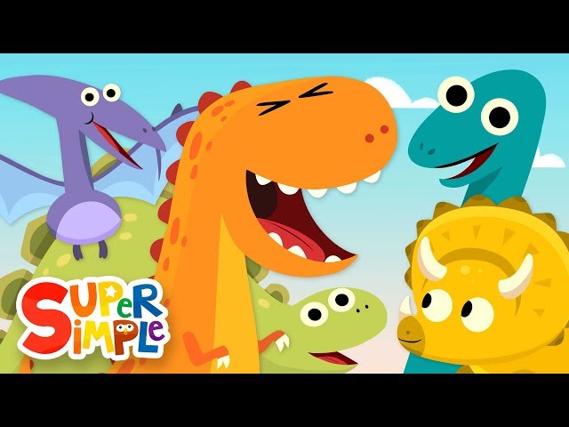 10 Little Dinosaurs | Kids Songs | Super Simple Songs class=