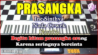 PRASANGKA Karaoke Nada Cewek | Cover Korg Pa3x (Chord&Lirik)