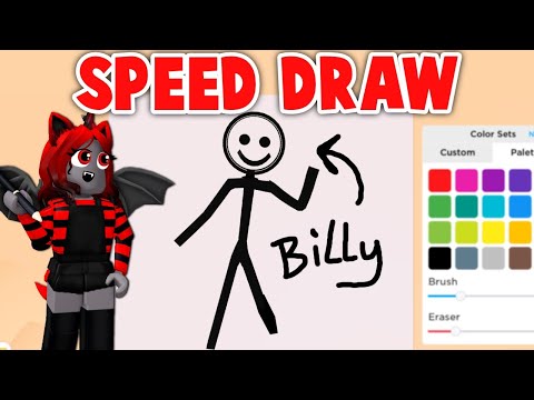 Speed Draw!  Roblox Game - Rolimon's