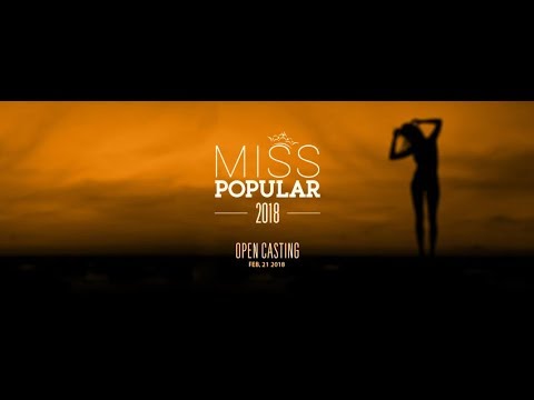 Live Streaming | Miss Popular 2018: Next Top Model - Live Audition (Part 1)