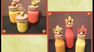 EASY DIY Pumpkin Mason Jars | Mason Jar Diy