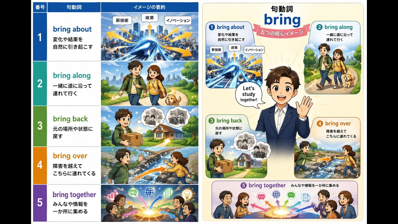 句動詞ㅡAll of Bring - YouTube