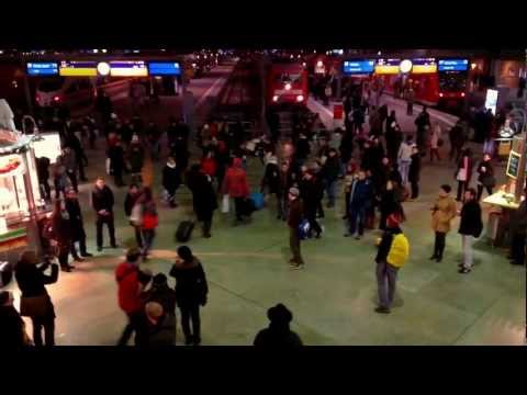 Es ist ein Ros entsprungen - UniversitätsChor München Flashmob