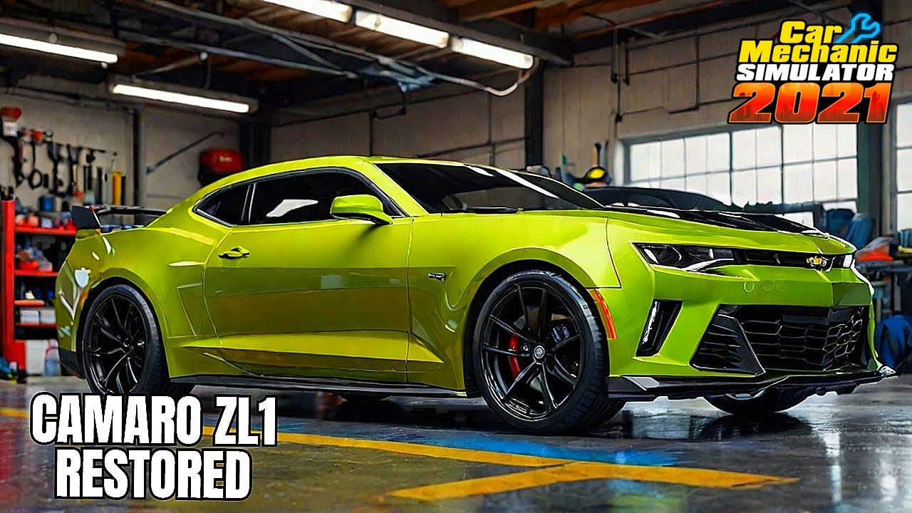 Chevrolet Camaro ZL1 Restoration - Car Mechanic Simulator 2021 - Drag Racing DLC