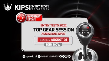 Top Gear Sessions - MDCAT 2022!