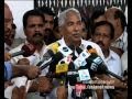 Oommen Chandy meets press after