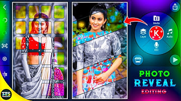 Photo reveal style amazing status video editing in kinemaster