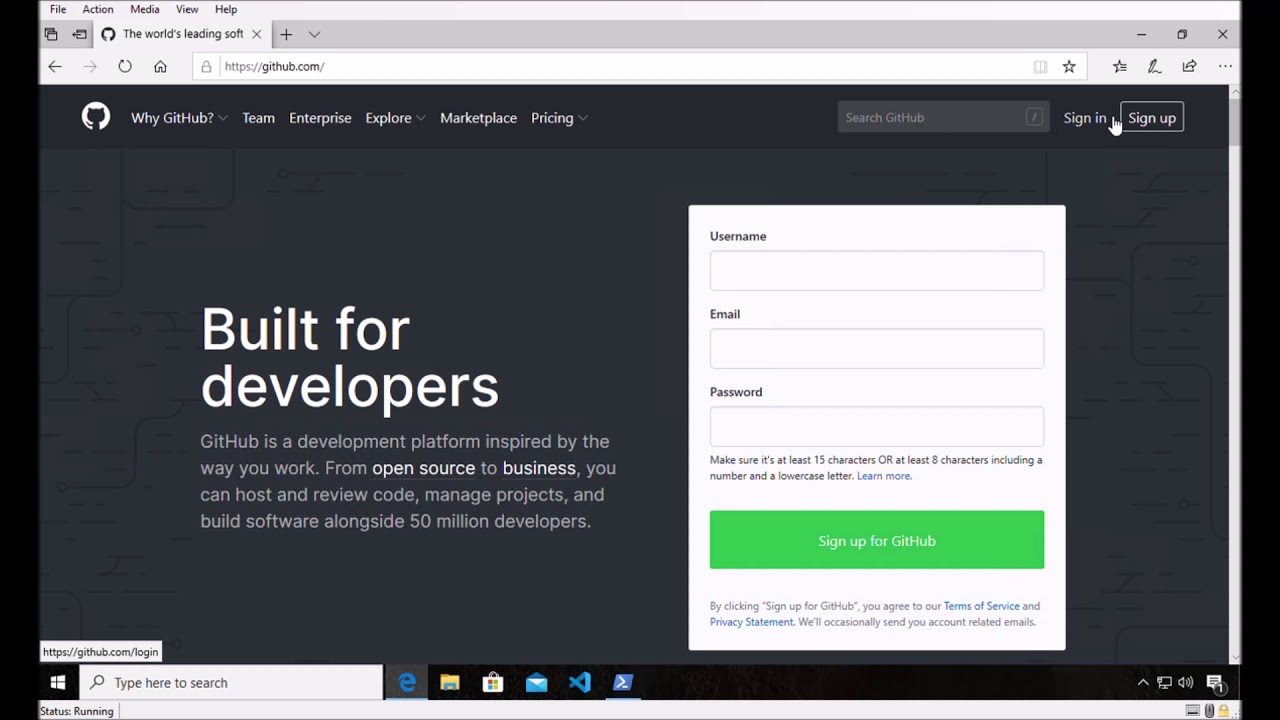 Linking Git for Windows with Github using SSH Public/Private Key