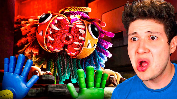 ESCAPANDO de YARNABY! #1 👻🔪 (Poppy Playtime: Chapter 4)