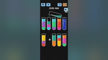 Water Color Sort Level 1696 1697 1698 1699 1700 WalkThrough Solution Gameplay
