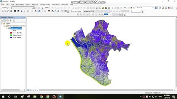 HƯỚNG DẪN NẮN VÀ CẮT ẢNH VIỄN THÁM BẰNG PHẦN MỀM ARCGIS 10.1