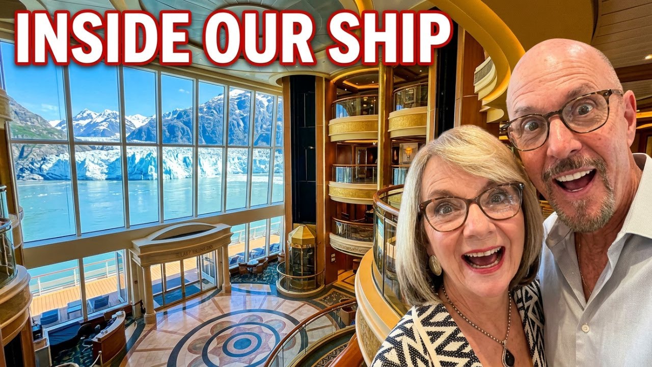 Alaska Bound on the Ruby Princess - Complete Ship Tour & First Impressions