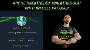 HackTheBox Arctic Walkthrough  CTF Boot-2-Root  OSCP with InfoSec Pat 2022